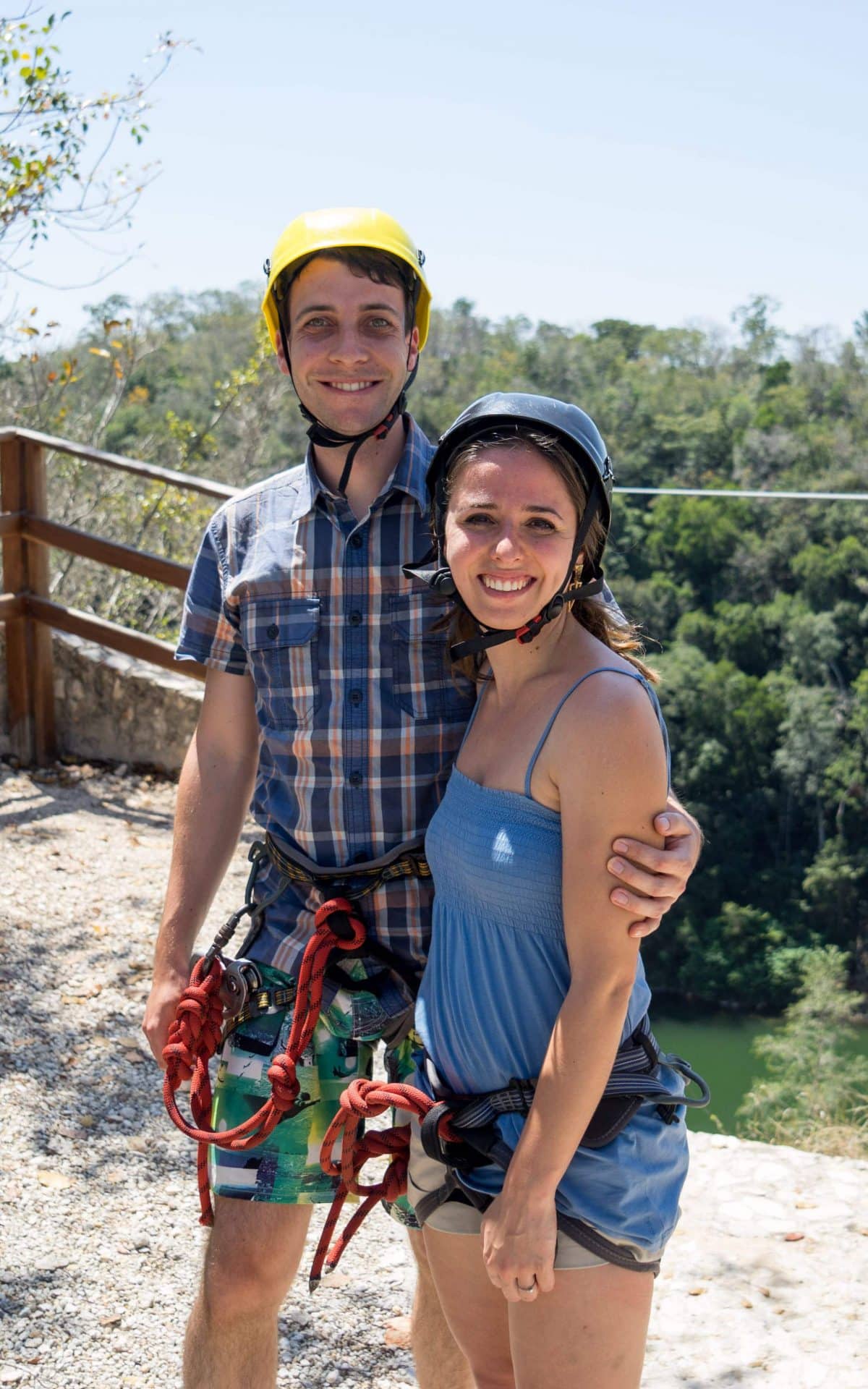 Franzi und Chris in Mexiko