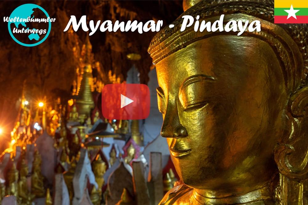 Pindaya ∙ Das gigantische Höhlenlabyrinth mit über 8000 Buddhas ∙ Myanmar ∙ Weltreise Vlog #62