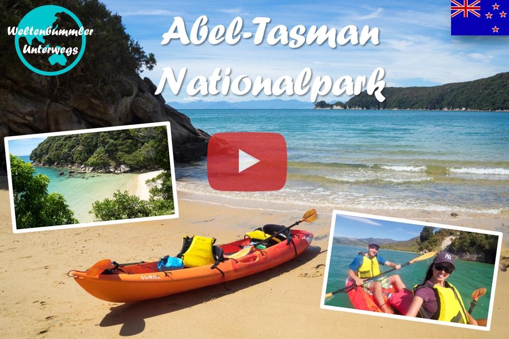 Abel Tasman ∙ Mit dem Kanu zu wunderschönen Stränden ∙ Neuseeland ∙ Weltreise Vlog #50