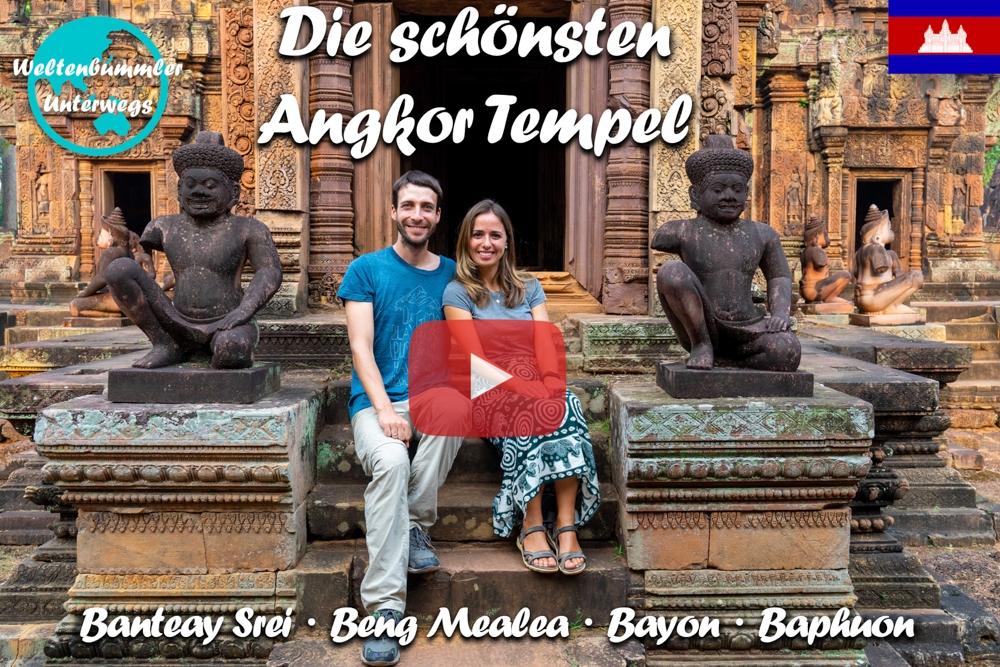 Siem Reap ∙ Die schönsten Angkor Tempel und das schwimmende Dorf Kompong Khleang ∙ Kambodscha∙ Weltreise Vlog #81