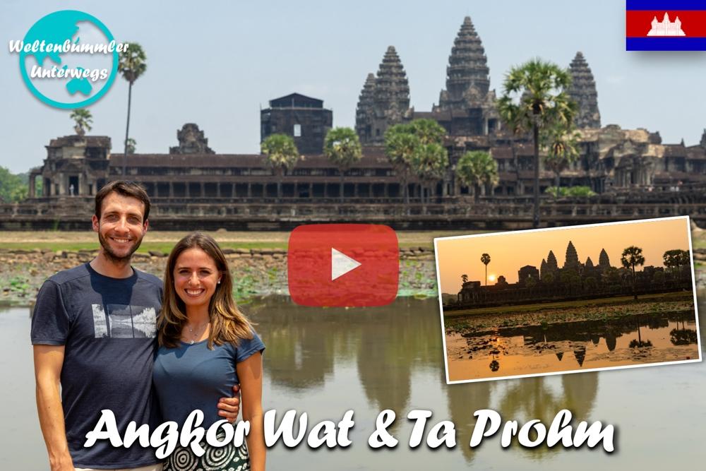 Angkor Wat & Ta Prohm ∙ Auf den Spuren von Tomb Raider ∙ Kambodscha ∙ Weltreise Vlog #80