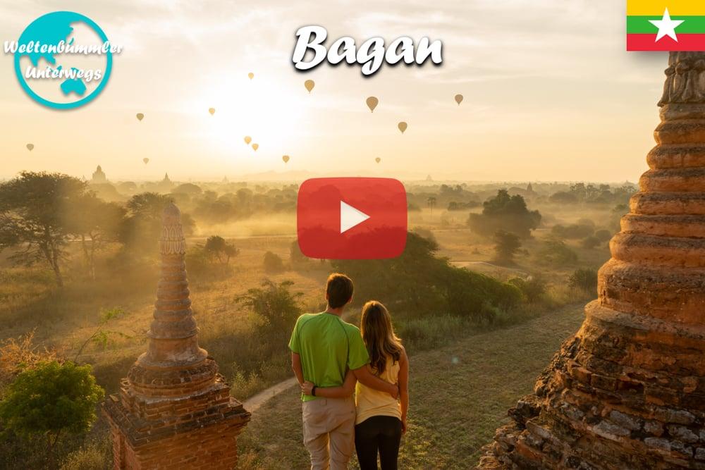 Bagan ∙ Die Stadt der zweitausend Pagoden ∙ Myanmar ∙ Weltreise Vlog #65