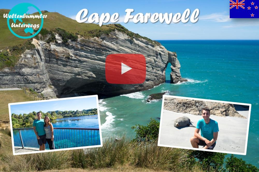 Cape Farewell ∙ Grüne Wiesen, klare Quellen und steile Küsten ∙ Neuseeland ∙ Weltreise Vlog #49