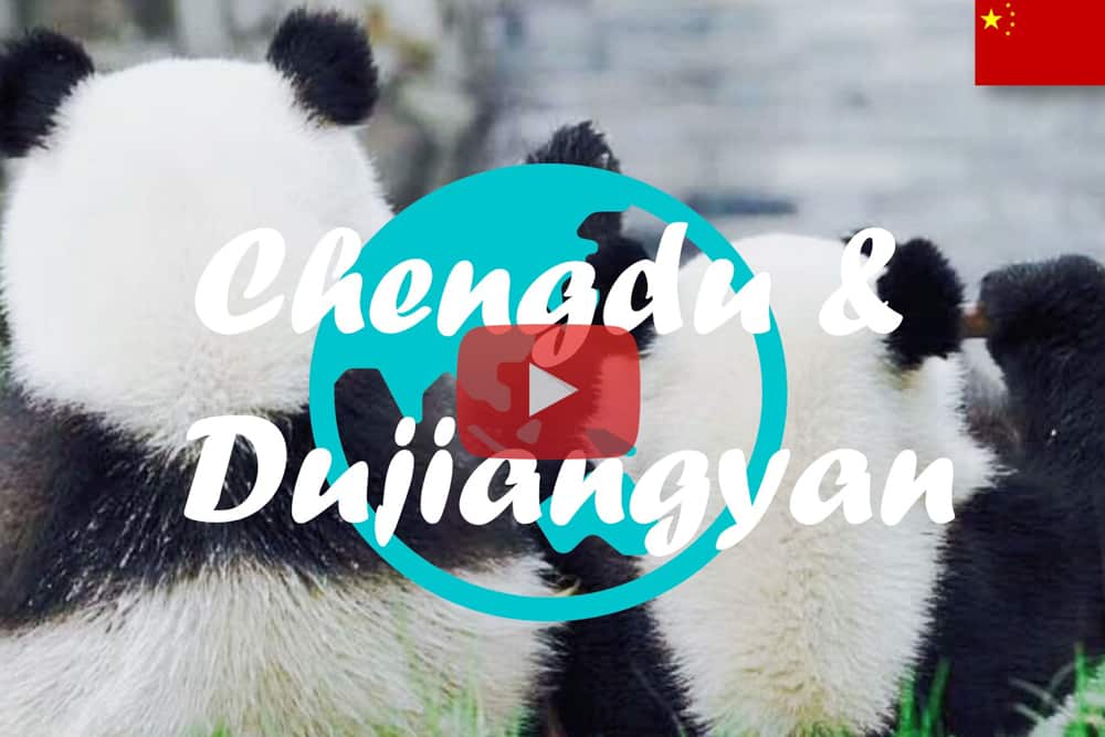 Chengdu & Dujiangyan ∙ Ganz nah bei den Pandas ∙ China ∙ Weltreise Vlog #13