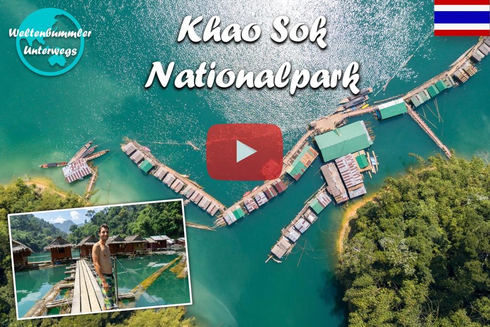 Khao Sok Nationalpark ∙ Mit dem Boot durch den Dschungel ∙ Thailand ∙ Weltreise Vlog #71