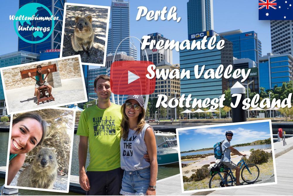 Fremantle & Perth ∙ Umzingelt von Quokkas ∙ Australien ∙ Weltreise Vlog #41
