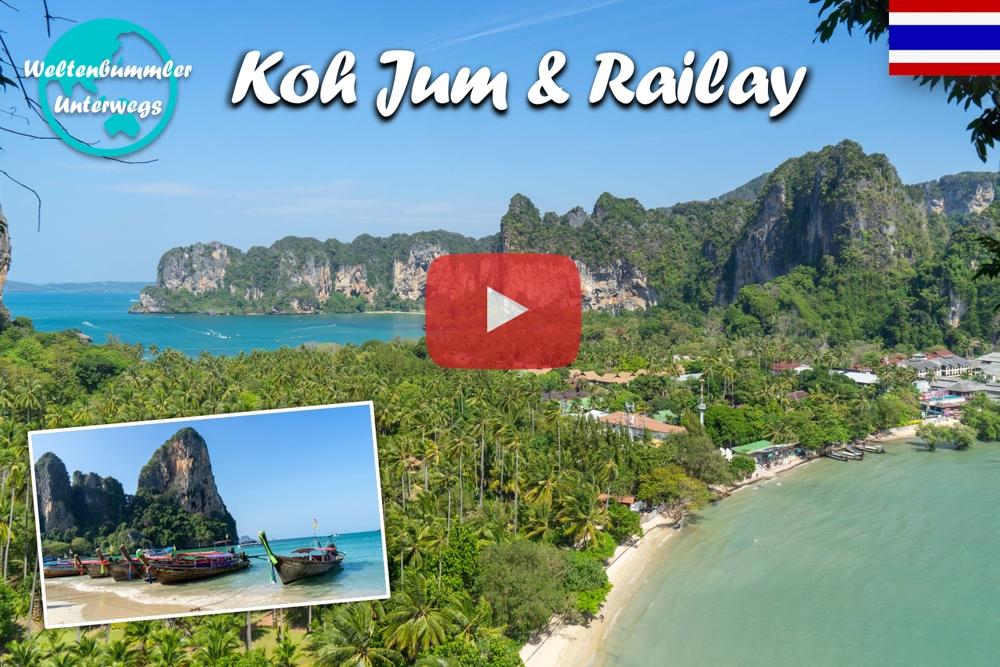 Koh Jum & Railay ∙ Einsame Strände und Massenhochzeiten ∙ Thailand ∙ Weltreise Vlog #70